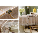 Toalha de Mesa Elegance a Prova d'água e Óleo feita em Algodão e Linho