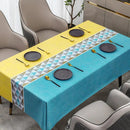 Toalha de Mesa Califórnia™ Decor / Beleza e Proteção Impermeável para o seu Lar!