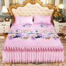 Conjunto Luxury Realeza™ Seda Cetim: Colcha + Fronhas