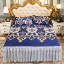 Conjunto Luxury Realeza™ Seda Cetim: Colcha + Fronhas